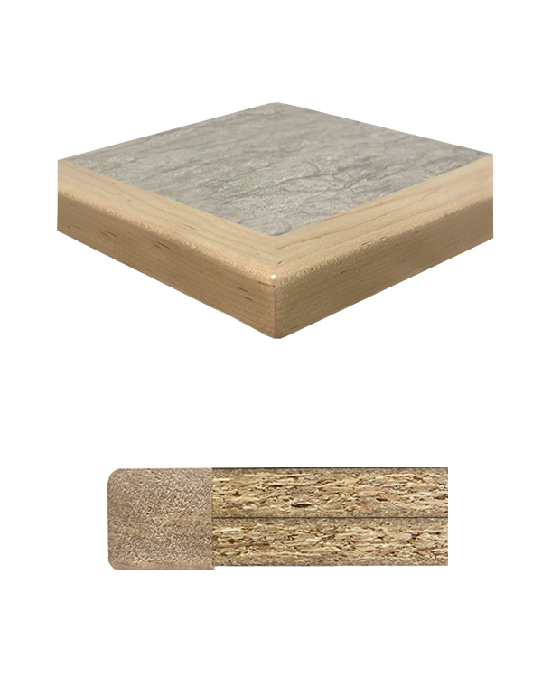 ISA 07 Double Radius Solid Wood Edge