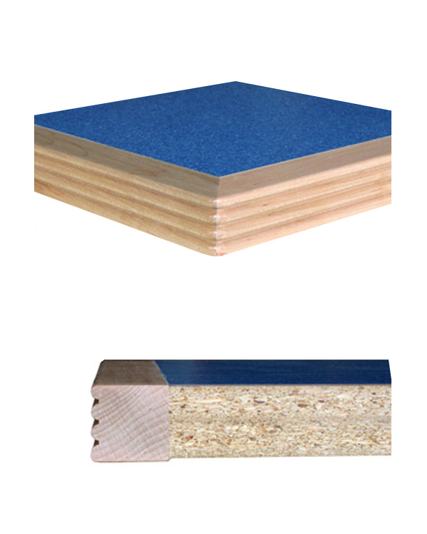 ISA 20 Half Ribbed Solid Wood Edge