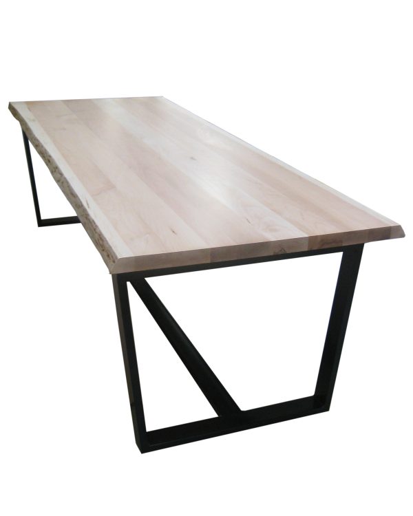 Custom Maple Live Edge Table