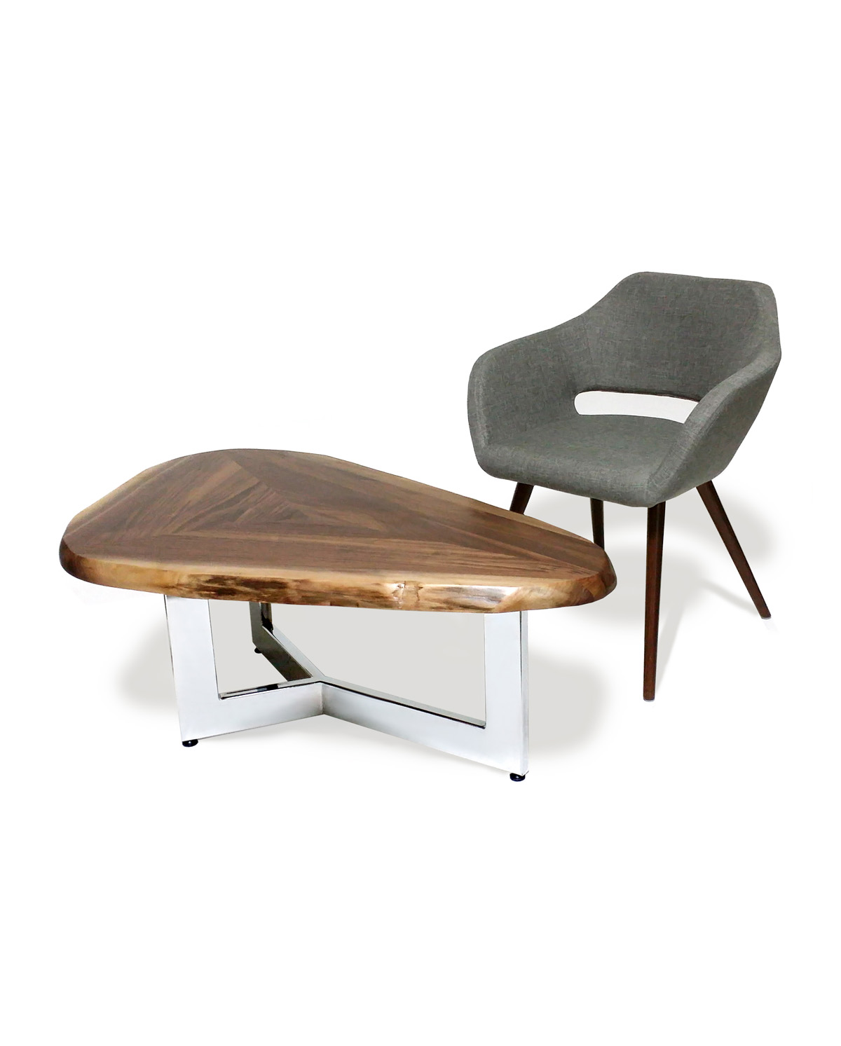 Custom Profillment Triangle Coffee Table - Image 2