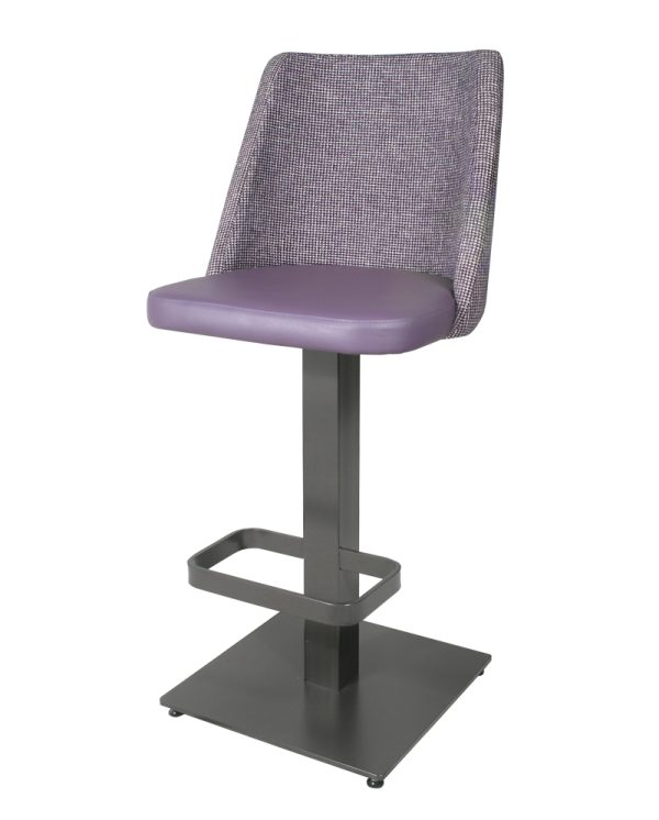 1903 Cabana Barstool with Square Swivel Base