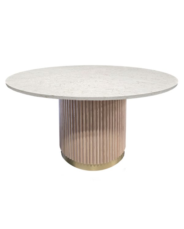 Custom Fluted Table